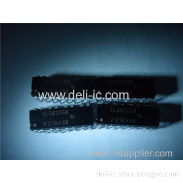 Ilq620gb - Optocoupler, Phototransistor Output, Ac Input (dual, Quad Channel) - Vishay Siliconix 